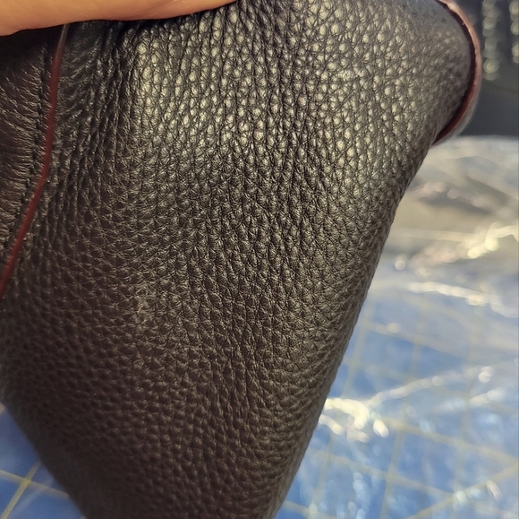 Coach F25979 Black Leather Satchel with Silver Hardware - Picture 6 of 9